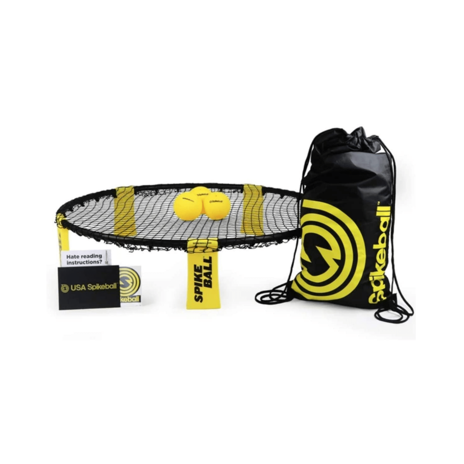 Spikeball Standard 3 Ball Kit. Game For The Backyard. Beach. Park. Indoors