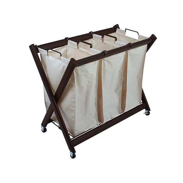 Greenway Durable Laundry Sorters. Beige And Brown