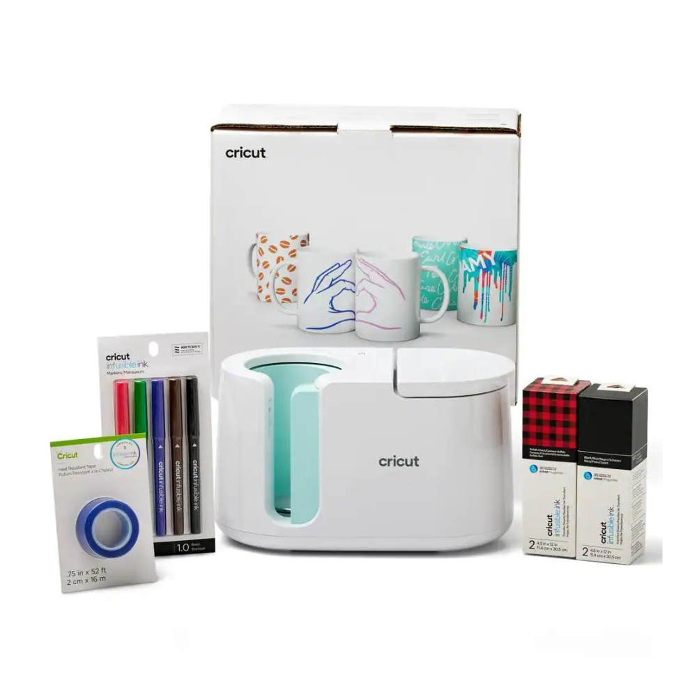 Cricut Mug Press Bundle. White