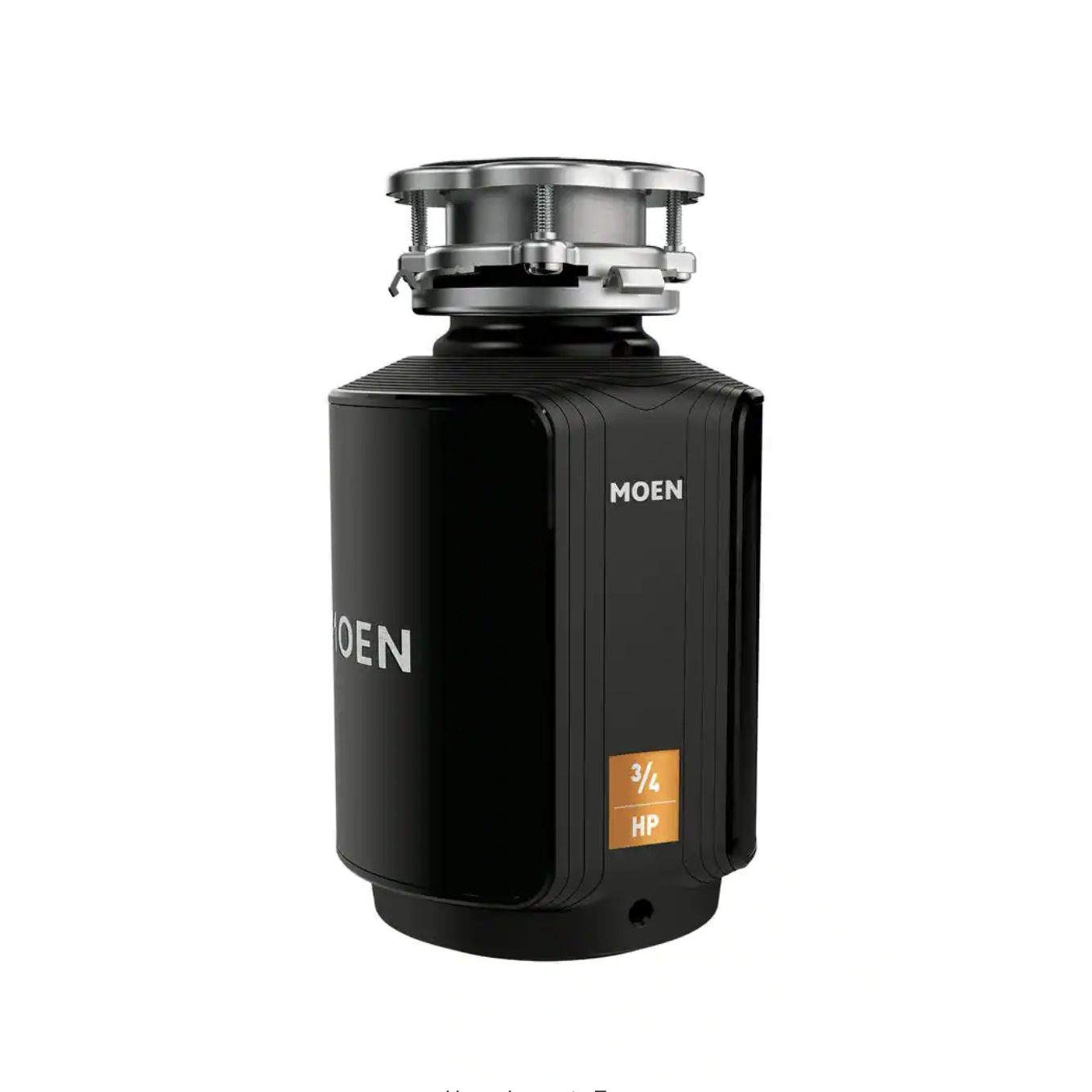 Moen Host Series 3/4 HP Space Saving Continuous Feed Garbage Disposal with Sound Reduction and Universal Mount