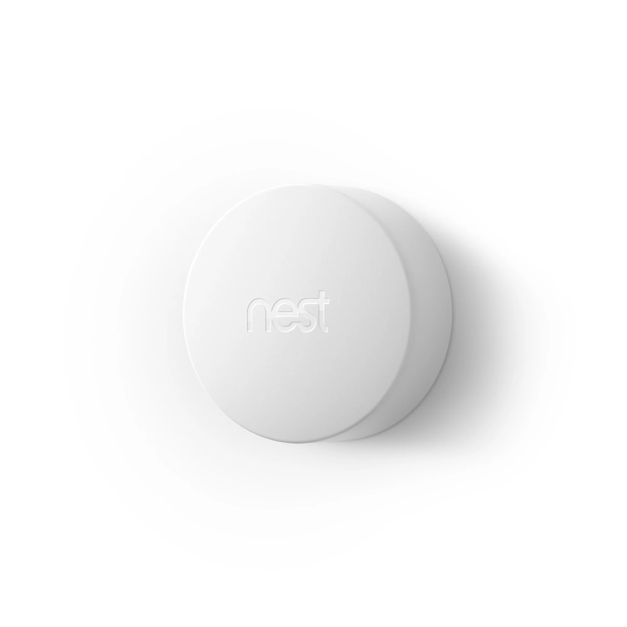 Google Nest Temperature Sensor. White