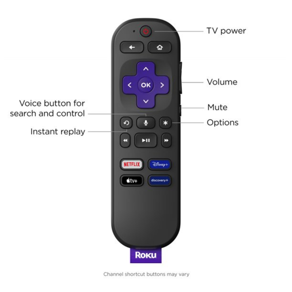 Roku Streaming Stick 4K. Streaming Device 4K/HDR/Dolby Vision