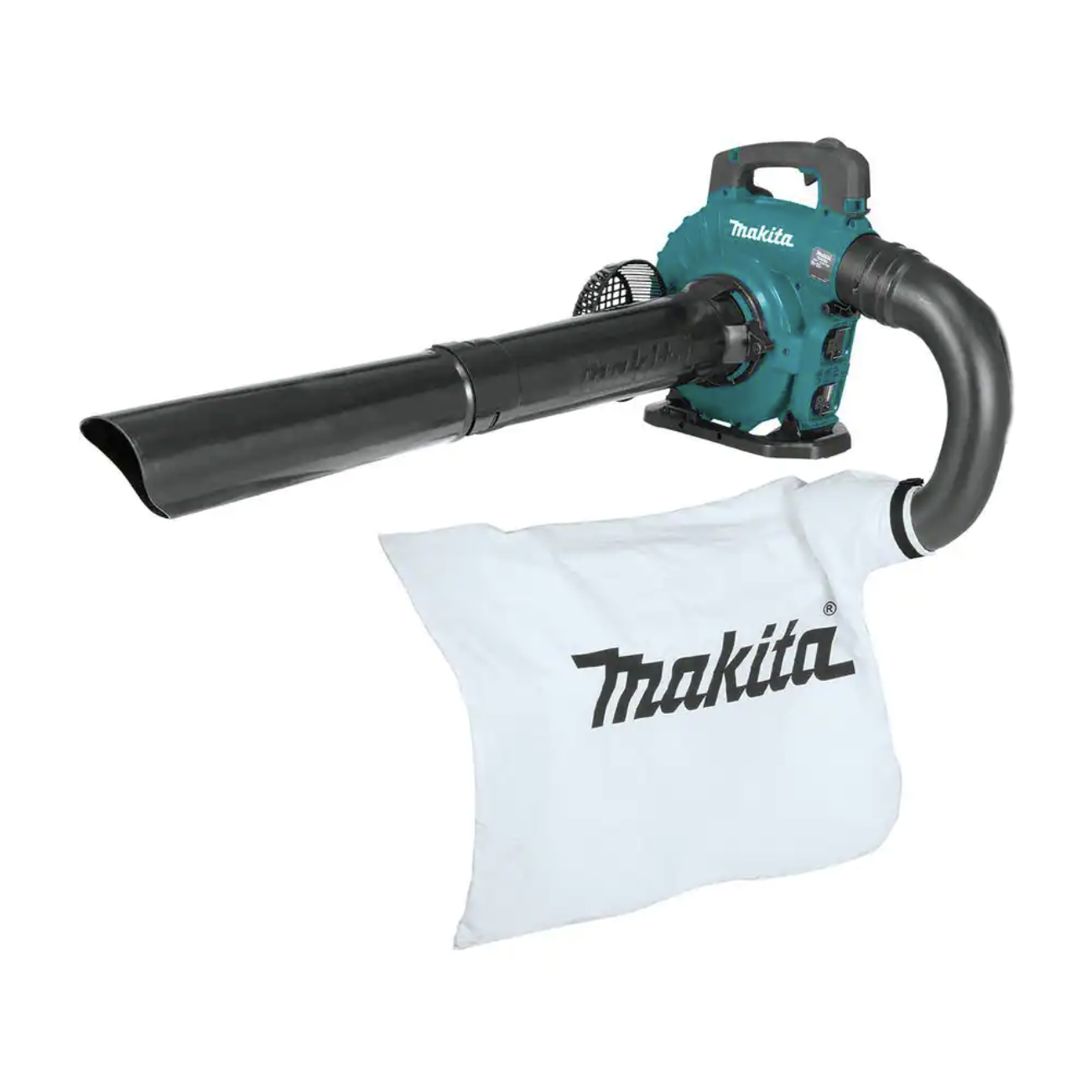 Makita 120MPH 473CFM 18V X2 (36V) LXT Lithium-Ion Brushless Cordless Blower with Vacuum Attachment Kit. Tool-Only (XBU04ZV)