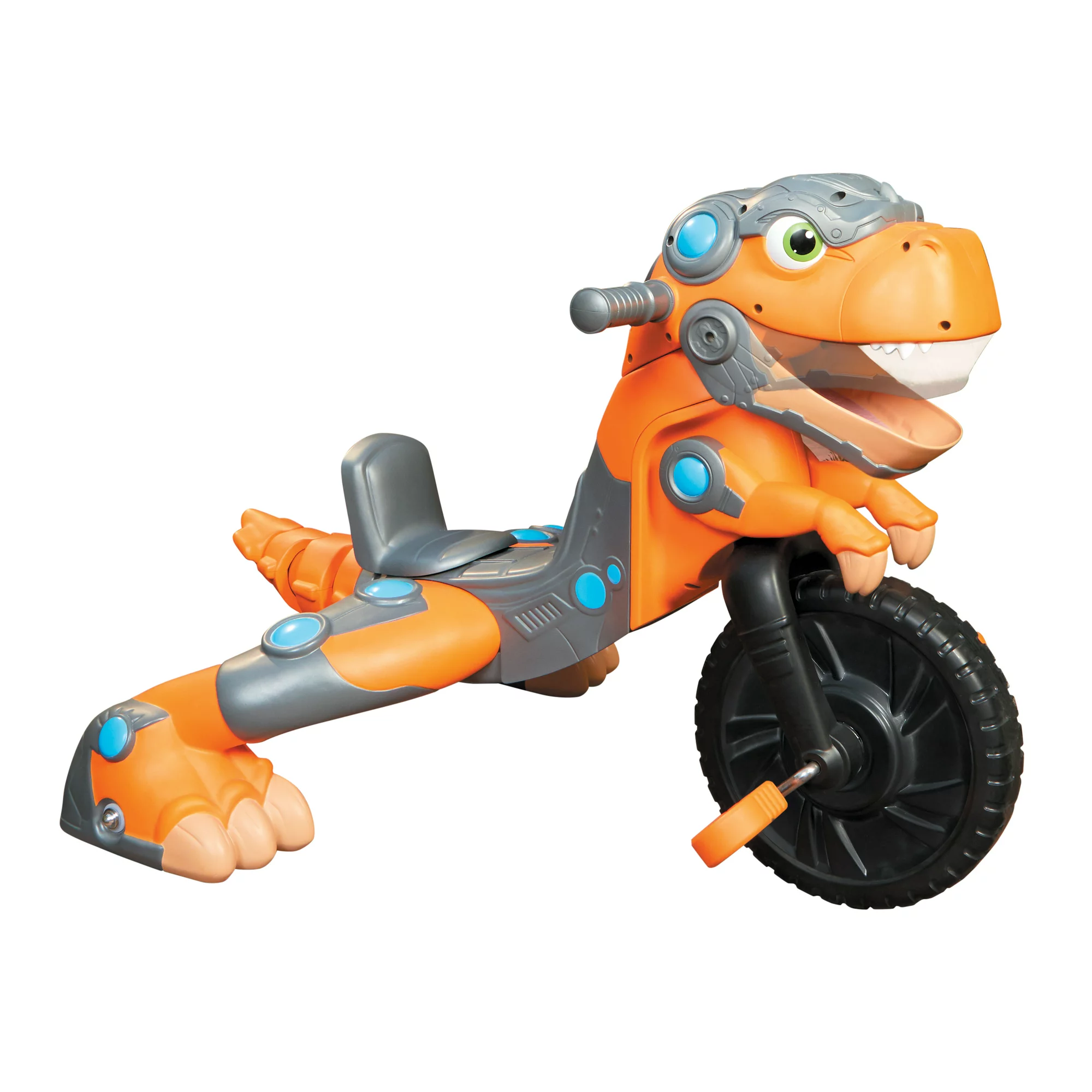 Little Tikes Chompin- Dino Trike. Toddler Tricycle with Realistic Dinosaur Sounds and Adjustable Seat