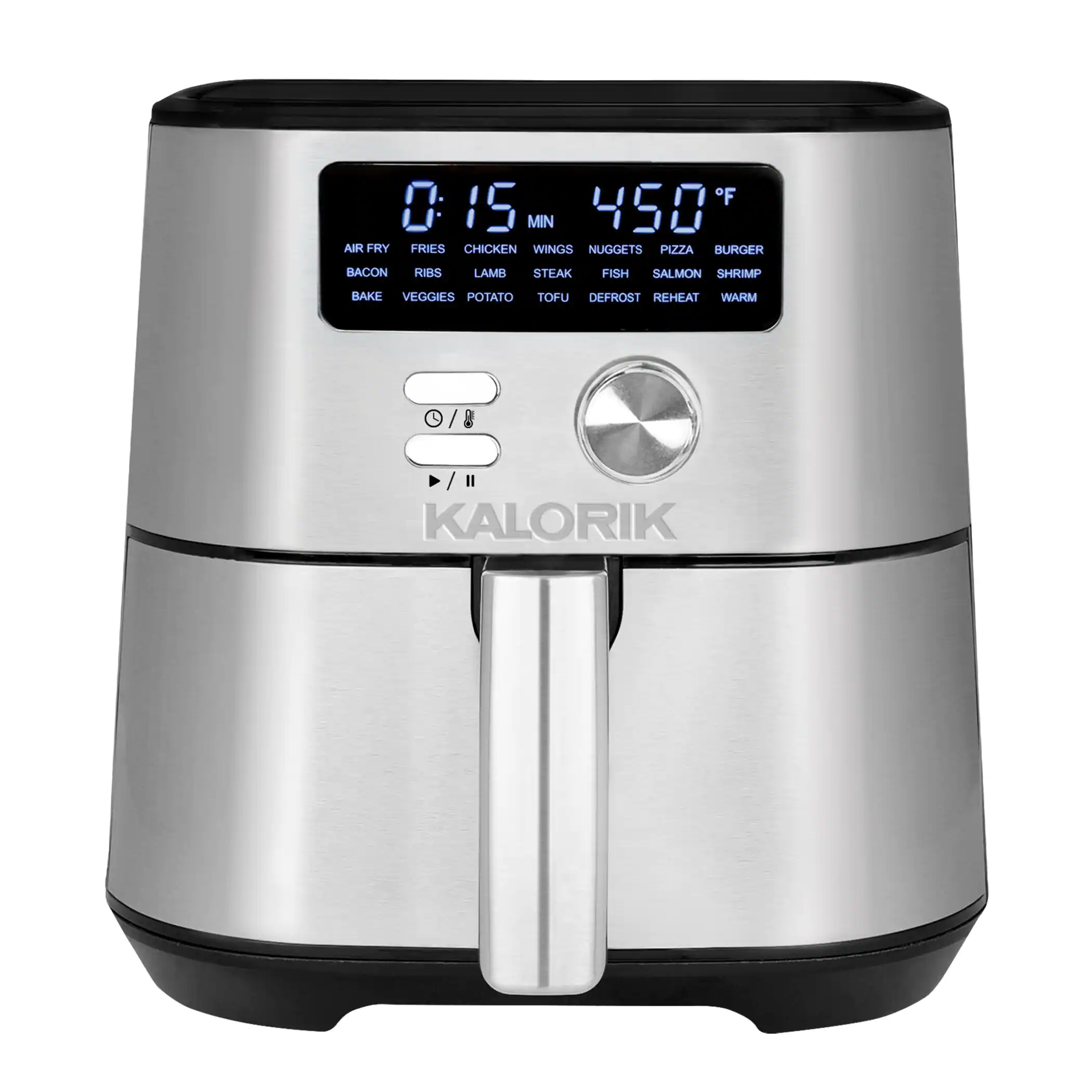 Kalorik MAXX 4 qt. Black and Stainless Steel Digital Air Fryer