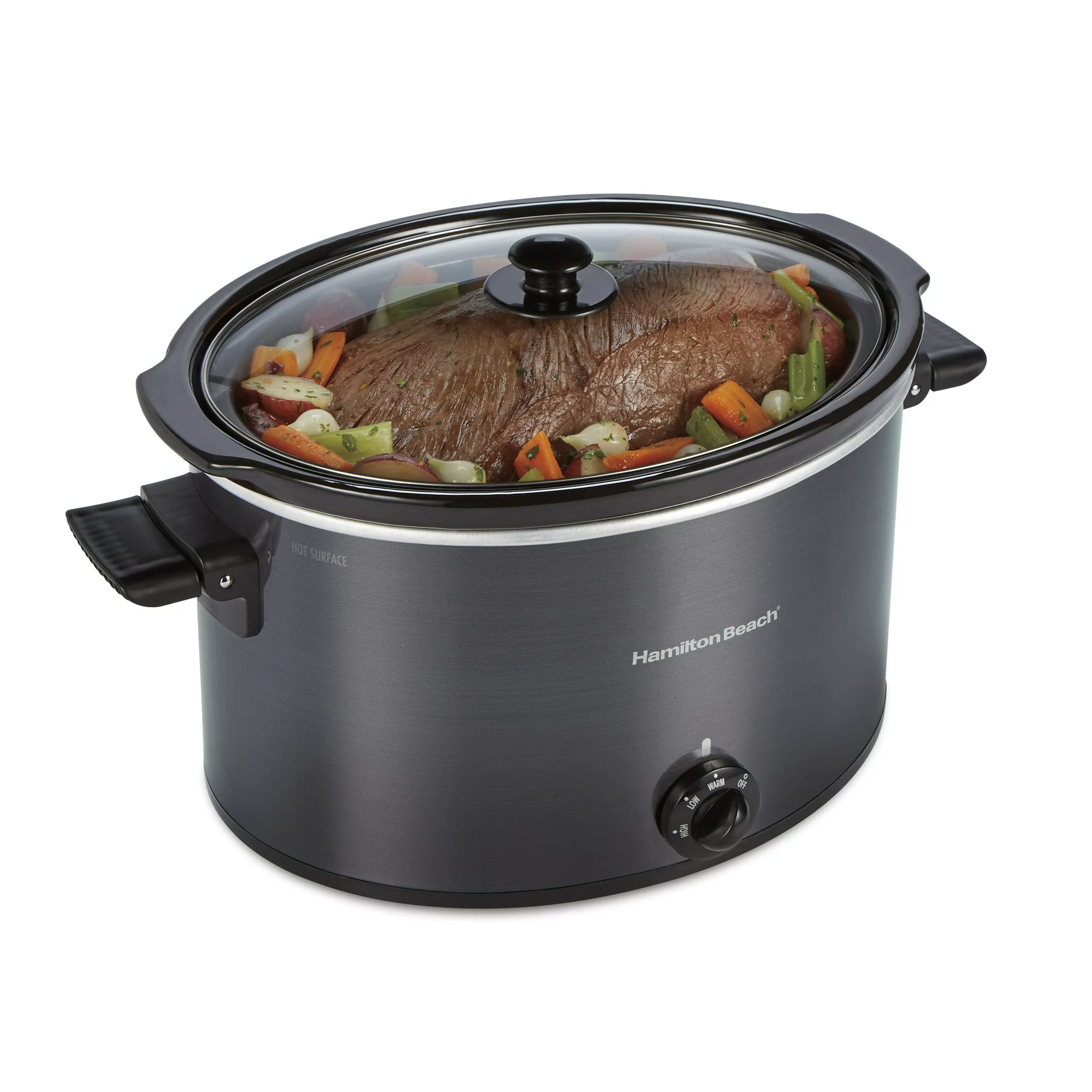 Hamilton Beach 33191 Slow Cooker. 10 Quarts. Extra Large. Black