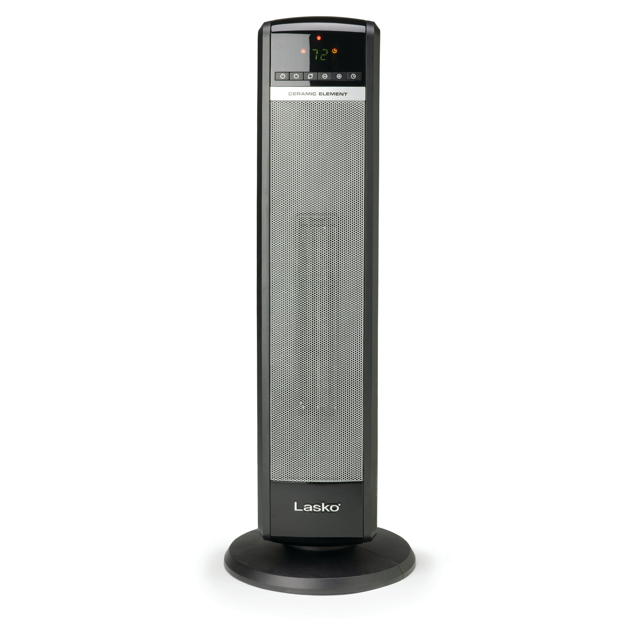 Lasko CT30750 1500W Electric Ceramic Tower Space Heater with Remote Control. Black