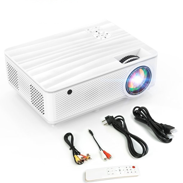 Nexpure Native 1080P HD Projector. 7200L Portable Outdoor Movie Projector. Home Theater Video Projector