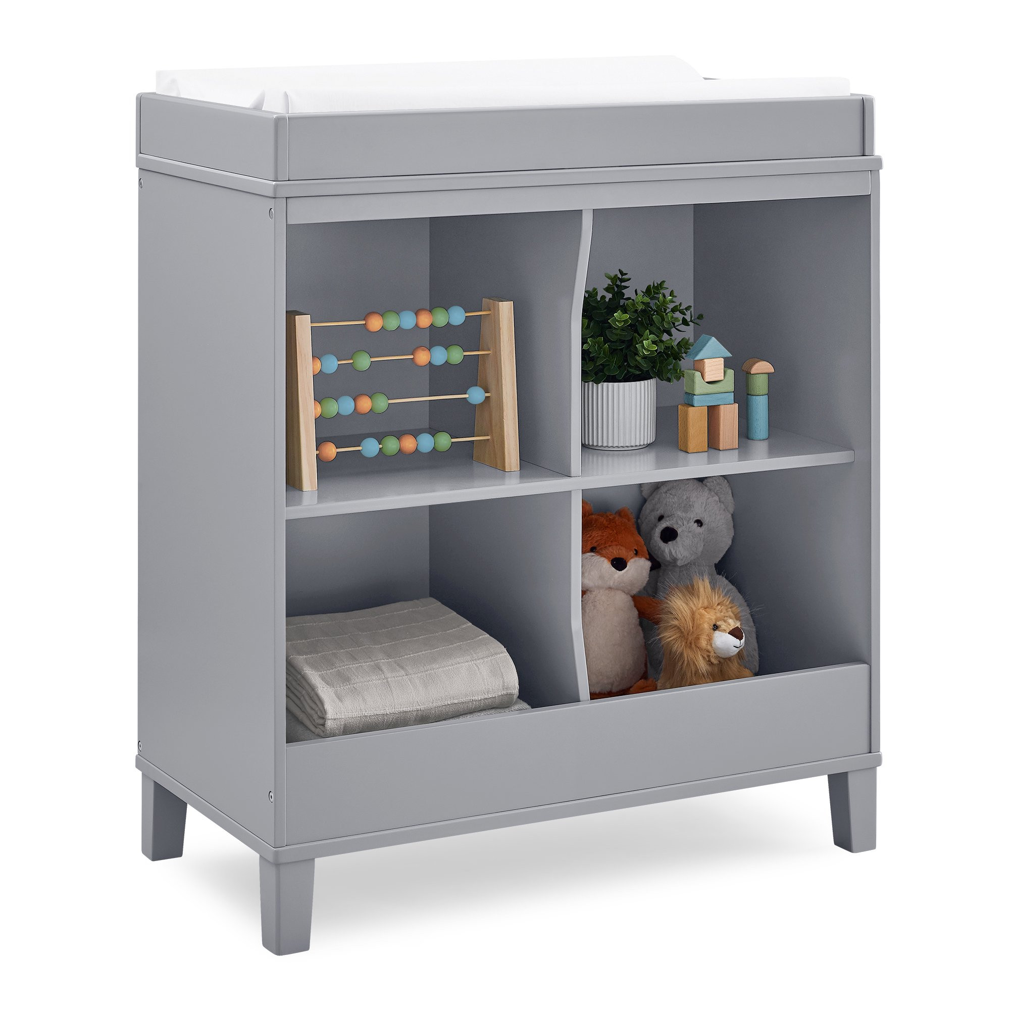 Delta Children Huck Convertible Changing Table. Grey
