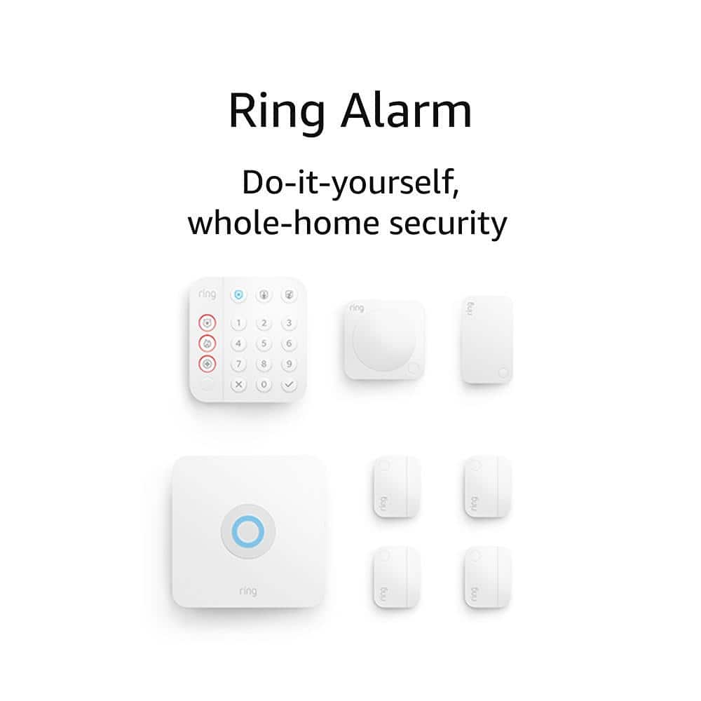Ring Wireless Alarm Home Security Kit. (8-Piece) (2nd Gen)