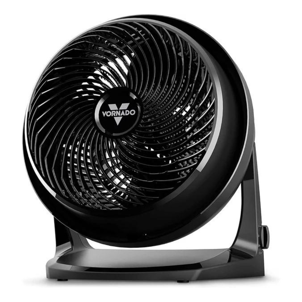 Vornado 62 Whole Room Air Circulator Fan With 3 Speeds. Black