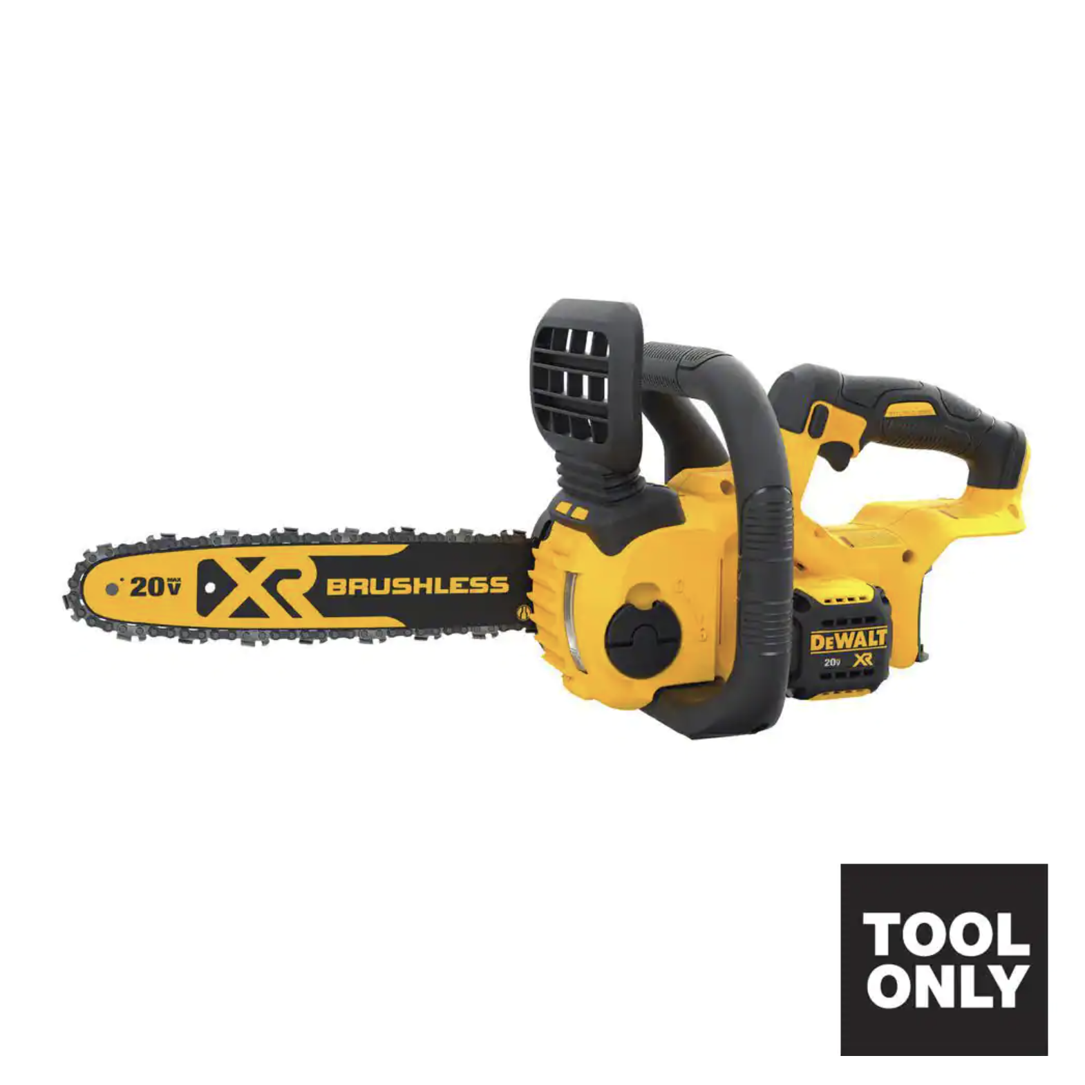 Dewalt 20V MAX 12in. Brushless Cordless Battery Powered Chainsaw. Tool Only. 45 Link (DCCS620BW1DT612)