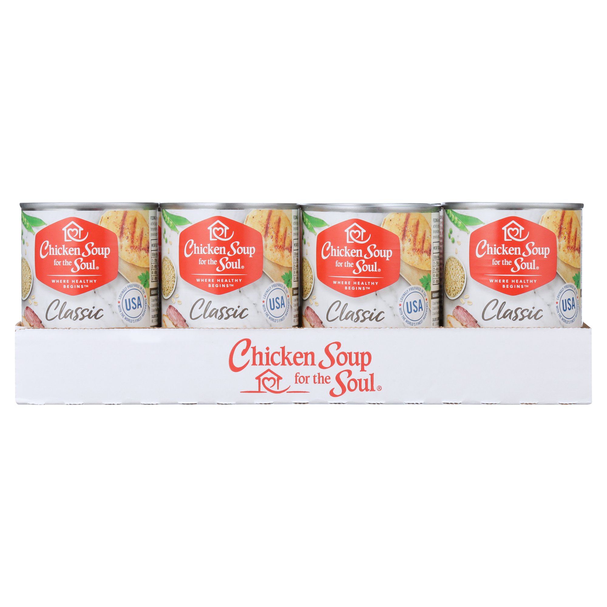 Chicken Soup for the Soul Chicken. Duck & Turkey Flavor Pate Wet Dog Food for Puppy. 13 oz. Cans (12 Count)