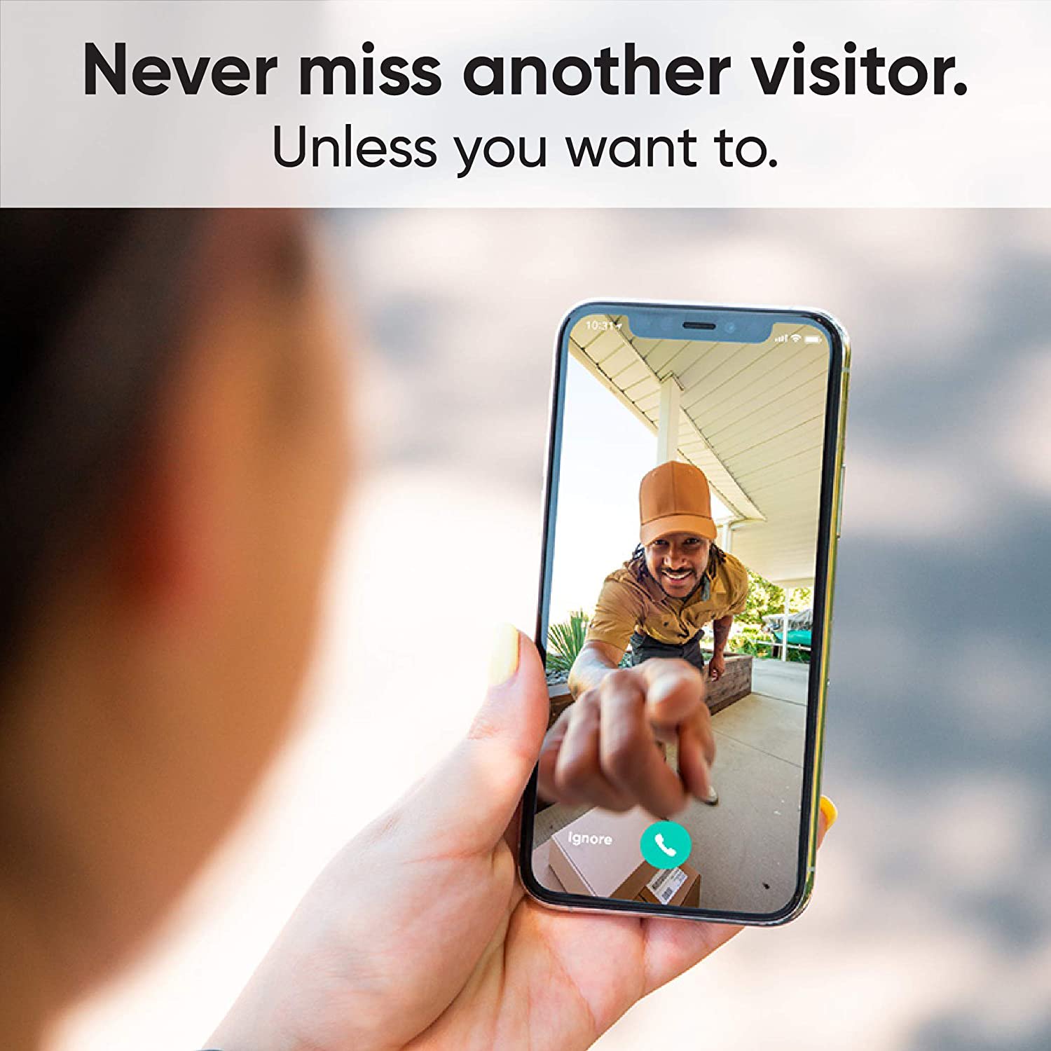 Wyze Video Doorbell. 1080p HD Video. Two-Way Audio