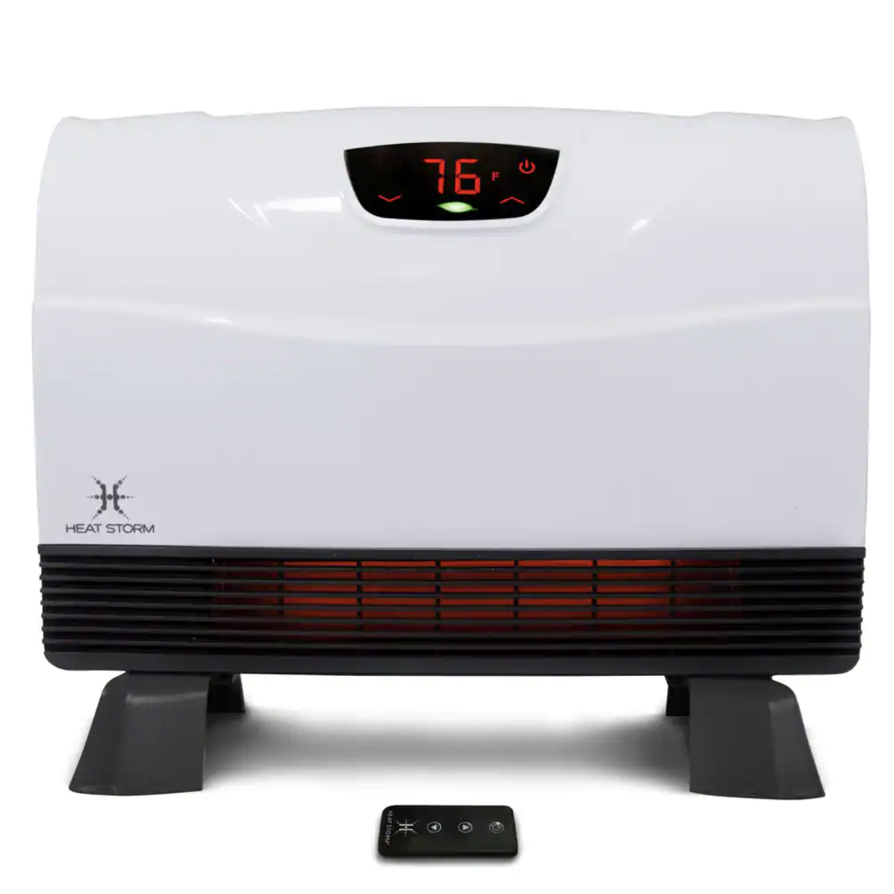 Heat Storm Phoenix Floor To Wall Unit 1.500-Watt Infrared Quartz Portable Heater