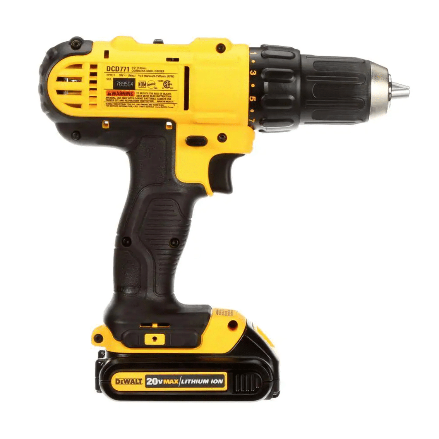 Dewalt 20-Volt MAX Cordless Combo Kit (4-Tool) With 2 Batteries & Charger. DCK444C2
