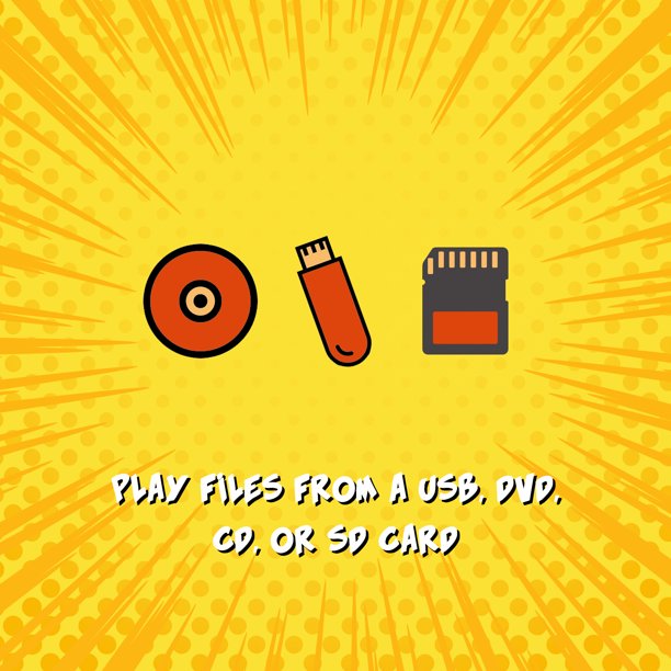 Ryan-s World 9″ Portable DVD Player With Matching Headphones And Carrying Case + Free Ryan And Friends DVD