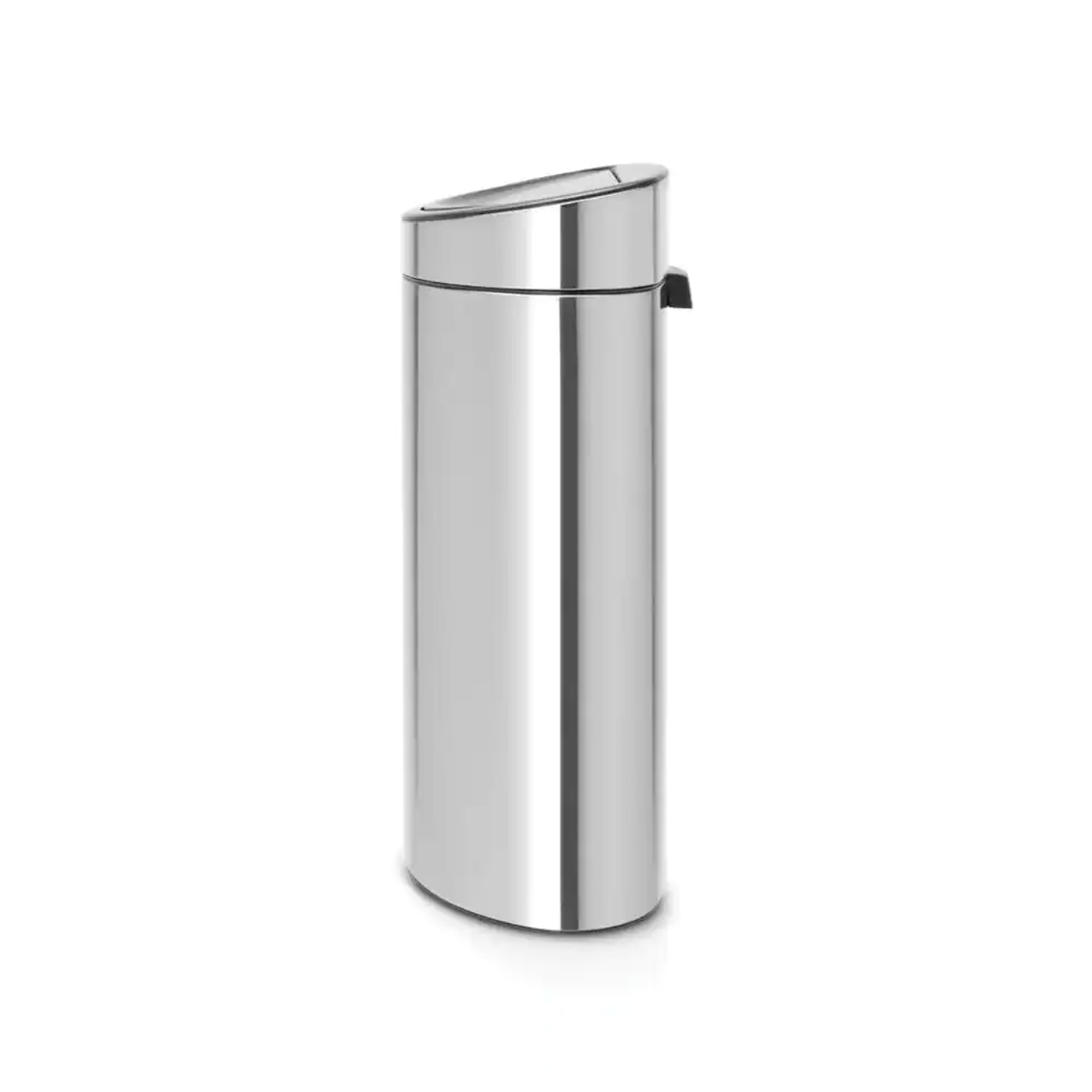 Brabantia 10.6 Gal. (40L) Matte Steel Fingerprint Proof Touch Top Trash Can