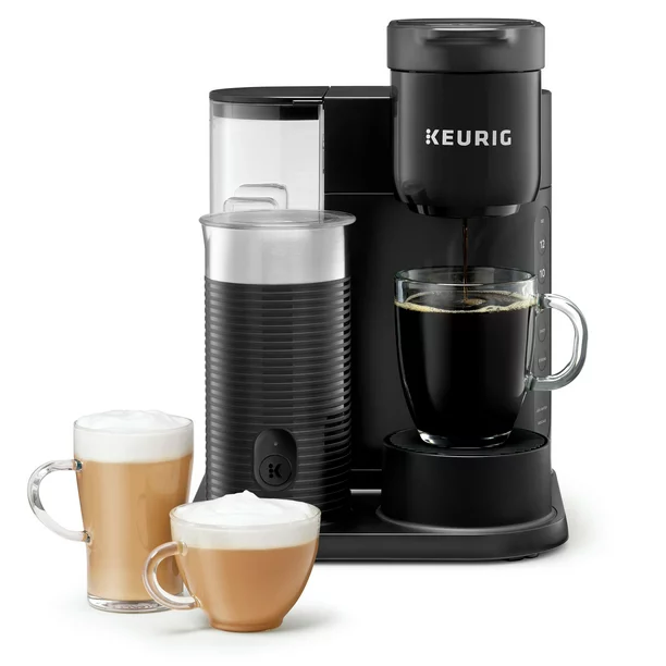 Keurig K-Cafe Essentials Single Serve K-Cup Pod Coffee. Latte And Cappuccino Maker. Black