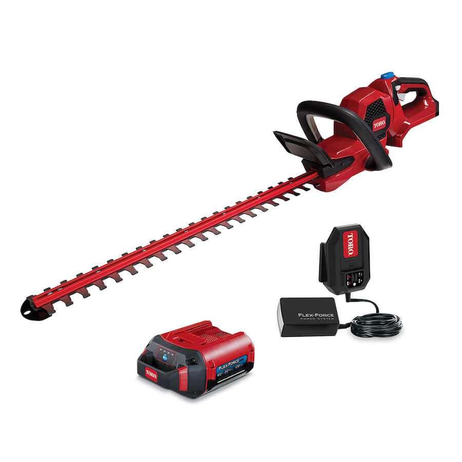 Toro 60V MAX* 24 in. (60.96 cm) Hedge Trimmer With 2.0Ah Battery