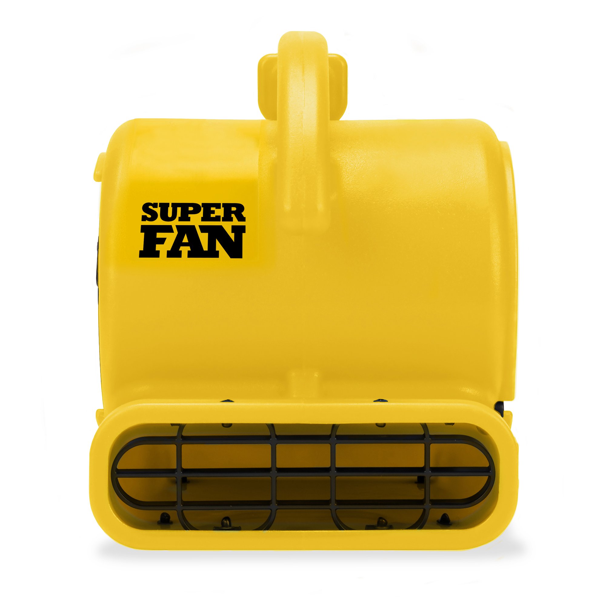 Soleaire Super Fan Home Personal Portable High Velocity Floor Fan. Yellow