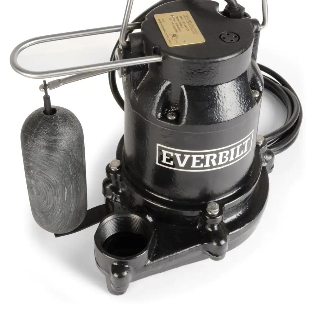 Everbilt 1/2 HP Cast Iron Sump Pump