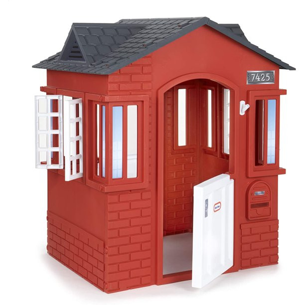 Little Tikes Cape Cottage House. Red With Working Doors. Working Window Shutters