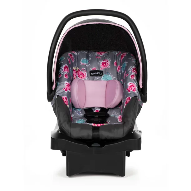 Evenflo LiteMax Sport Infant Car Seat (Rosely Pink)