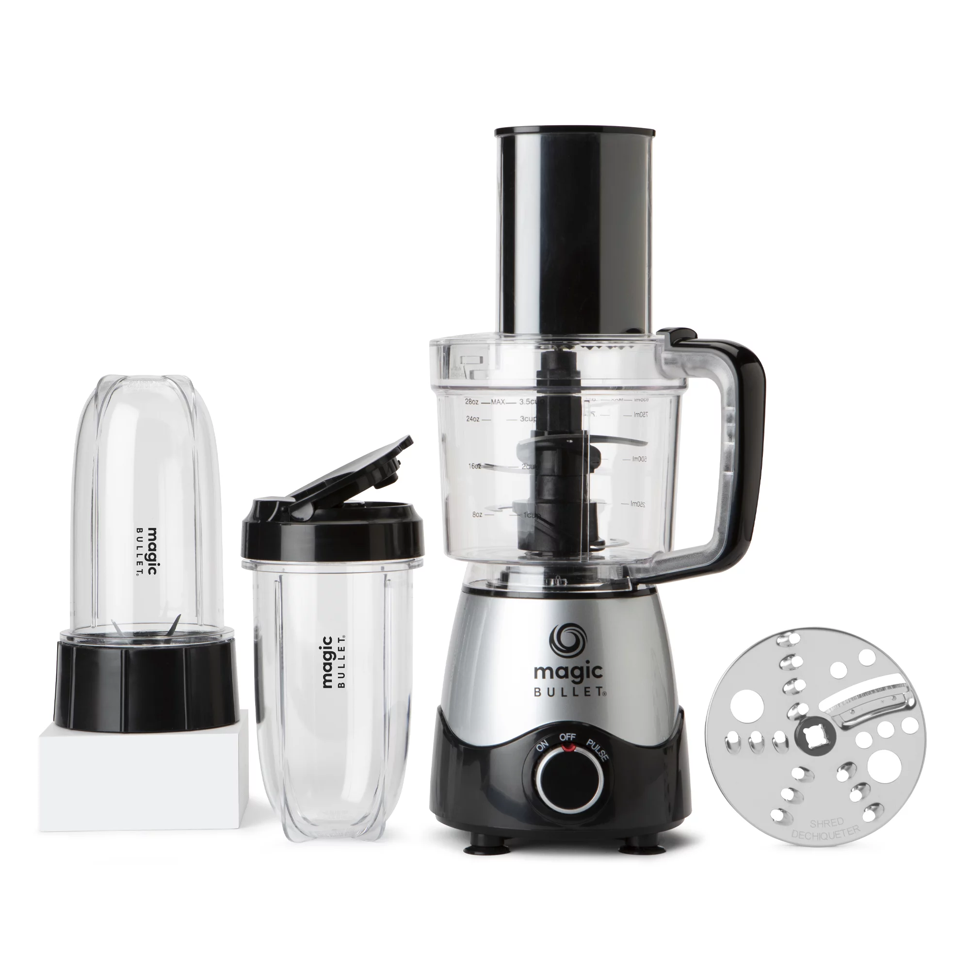 Magic Bullet MB50200 Kitchen Express Personal Blender and Food Processor. Silver