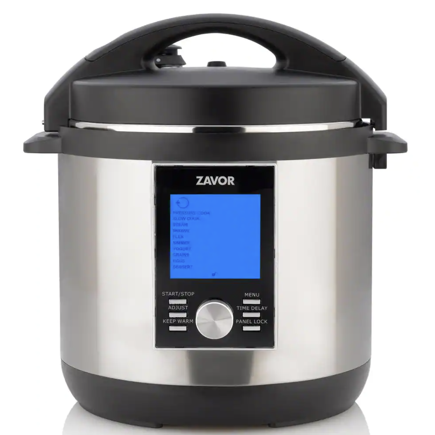 Zavor LUX LCD 6 Qt. Stainless Steel Electric Pressure Cooker with Stainless Steel Cooking Pot