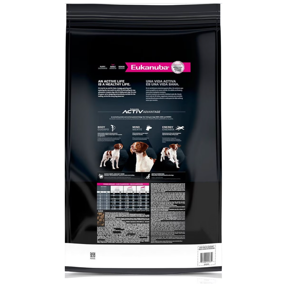 Eukanuba Adult Lamb 1st Ingredient Dry Dog Food. New 30-lb bag