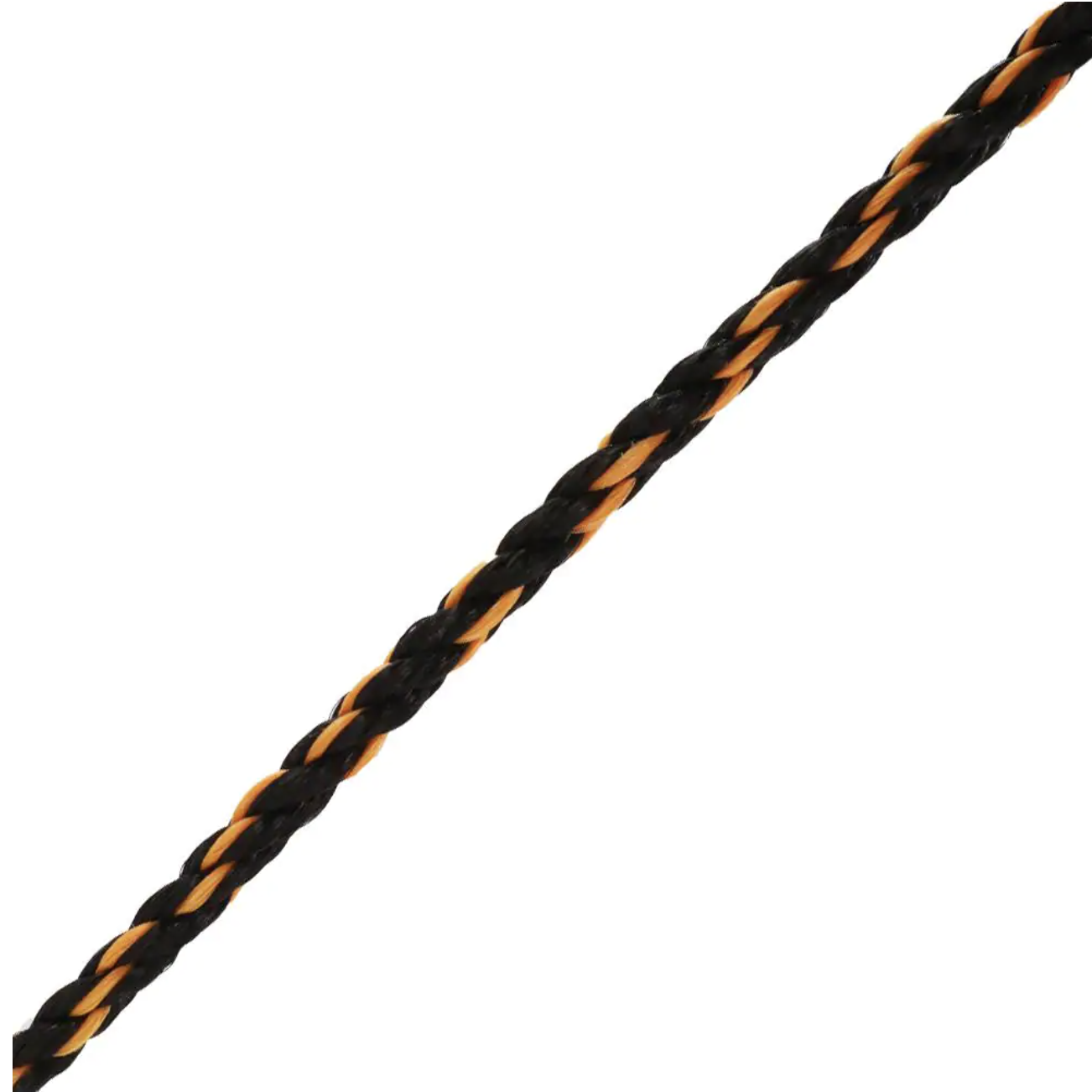 Everbilt 3/8 in. x 400 ft. Polypropylene Truck Rope. Black and Orange