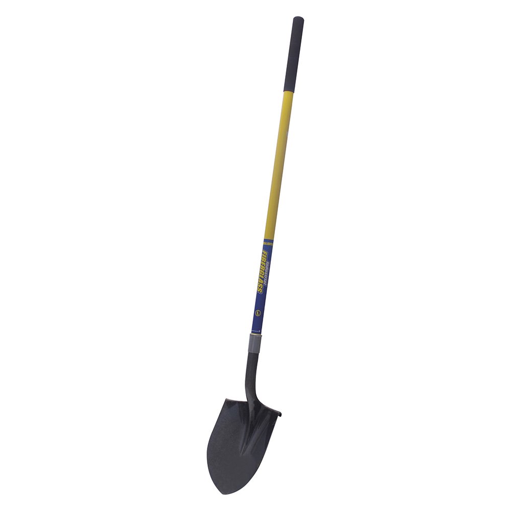 Surtek 130686 Round Shovel with Long Handle