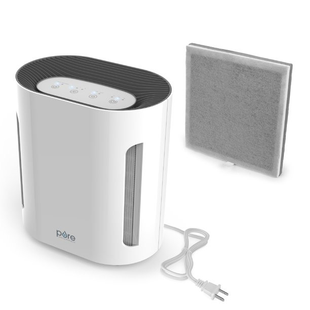 Pure Enrichment Pure Zone 3-in-1 Air Purifier True HEPA Filter & UV-C Sanitizer Cleans Air