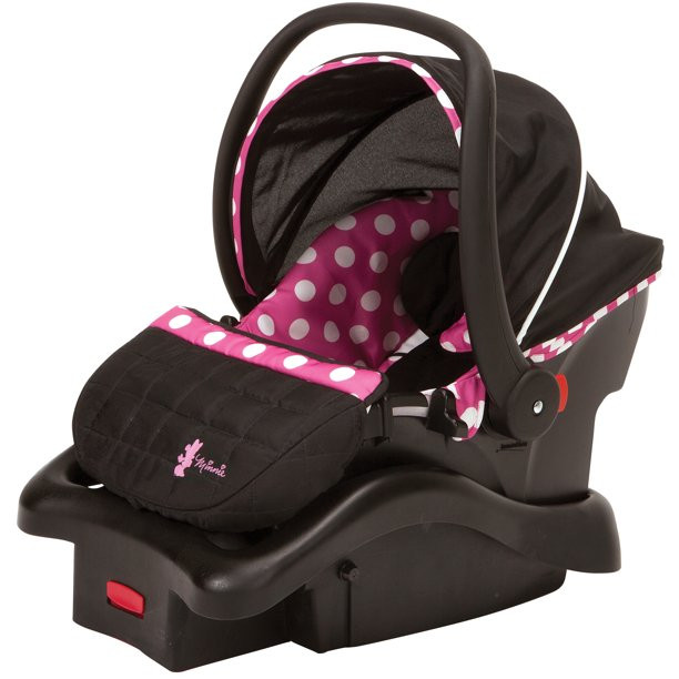 Disney Baby Light ‘n Comfy 22 Luxe Infant Car Seat. Minnie Dot