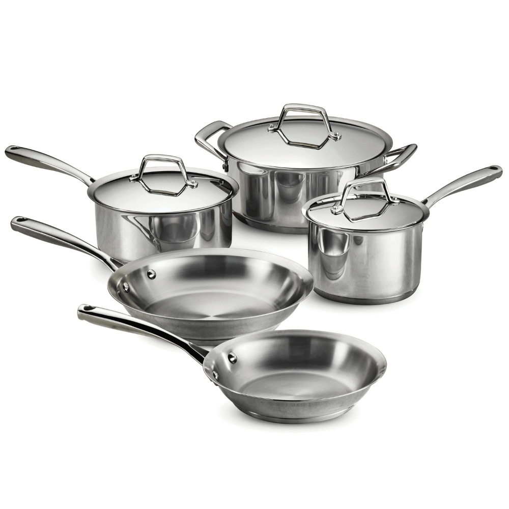Tramontina Gourmet Prima 8 Piece Stainless Steel Cookware Set