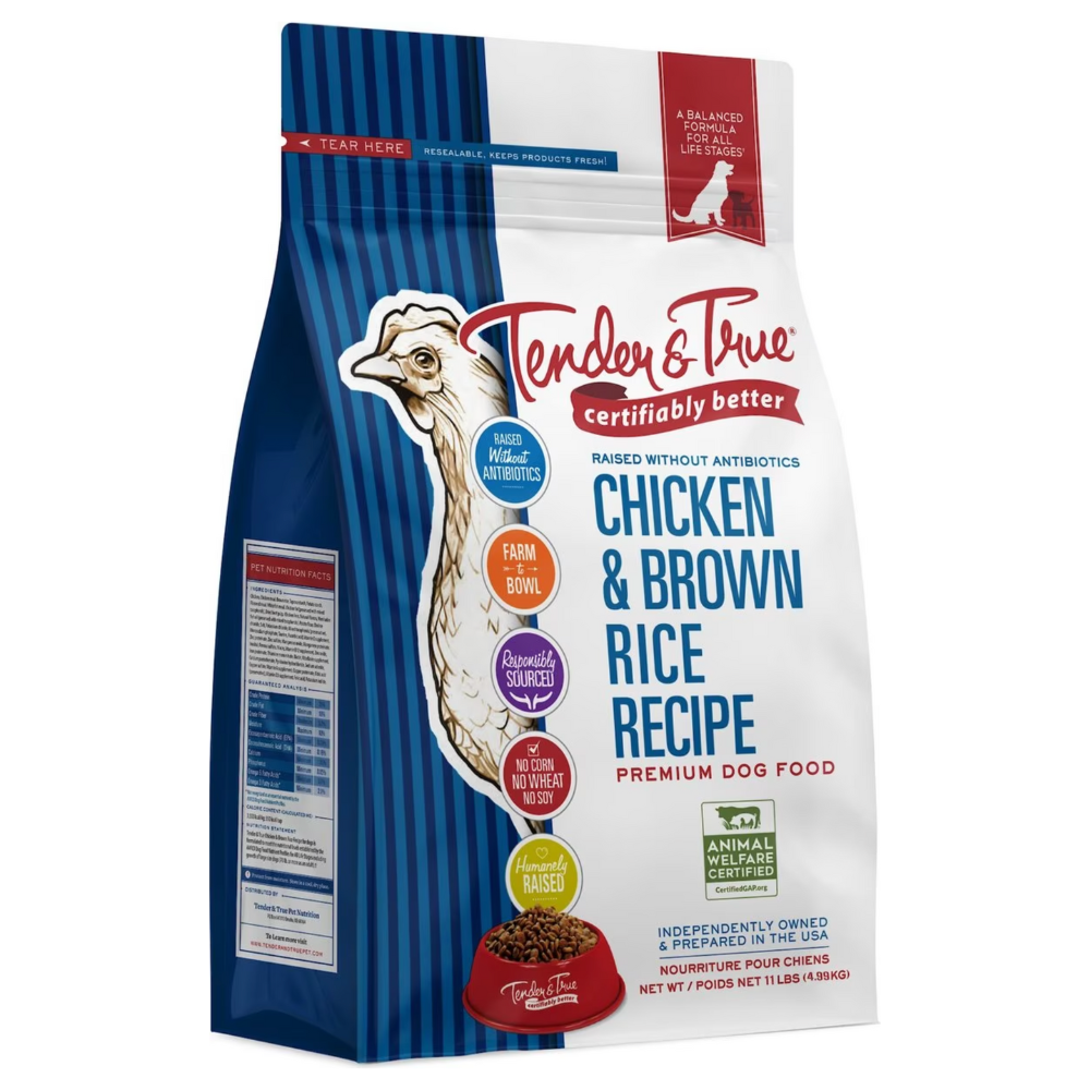 Tender & True Chicken & Brown Rice Recipe. 11-lb bag
