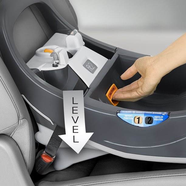 Chicco Fit2 Infant & Toddler Car Seat Base (Grey)