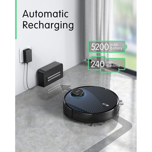 Zoozee Z70 Robot Vacuum And Mop. 3500 Pa Suction. 240 Min Runtime