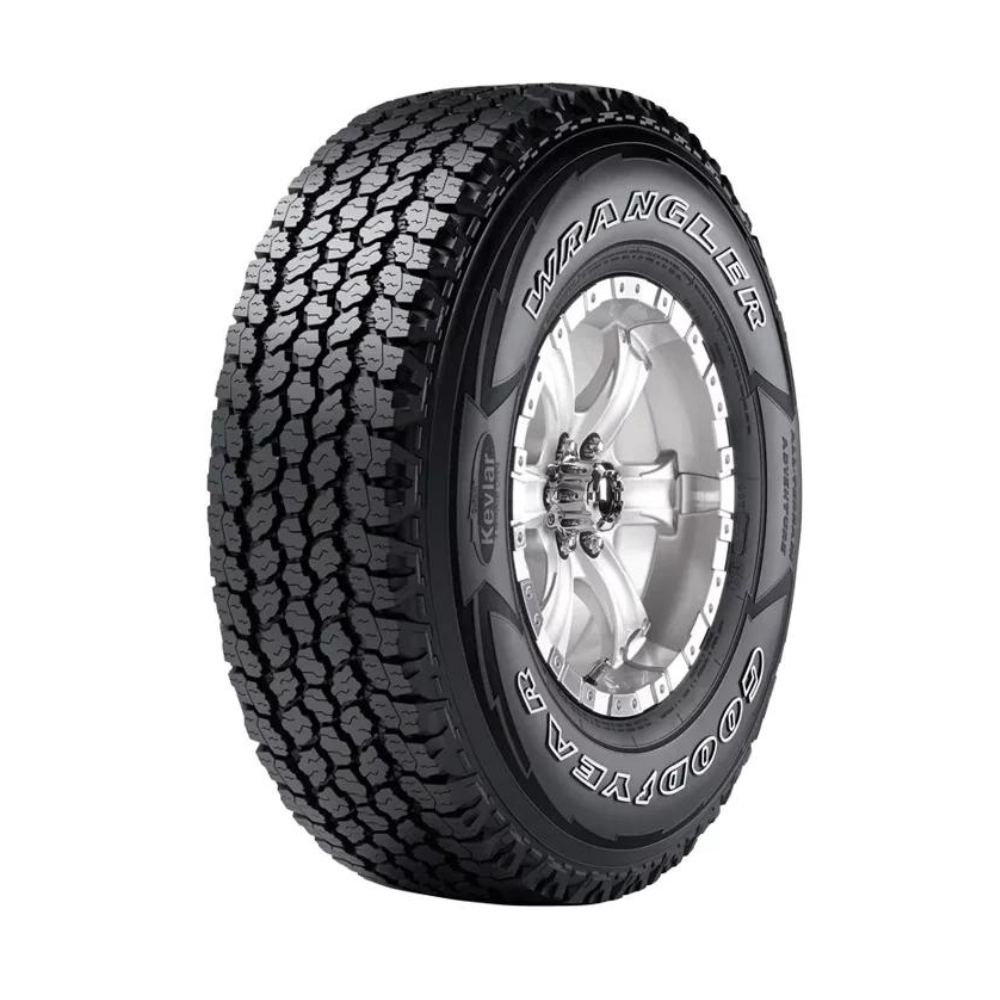 Goodyear Wrangler All-Terrain Adventure with Kevlar All Terrain 245/75R17 112T Passenger Tire