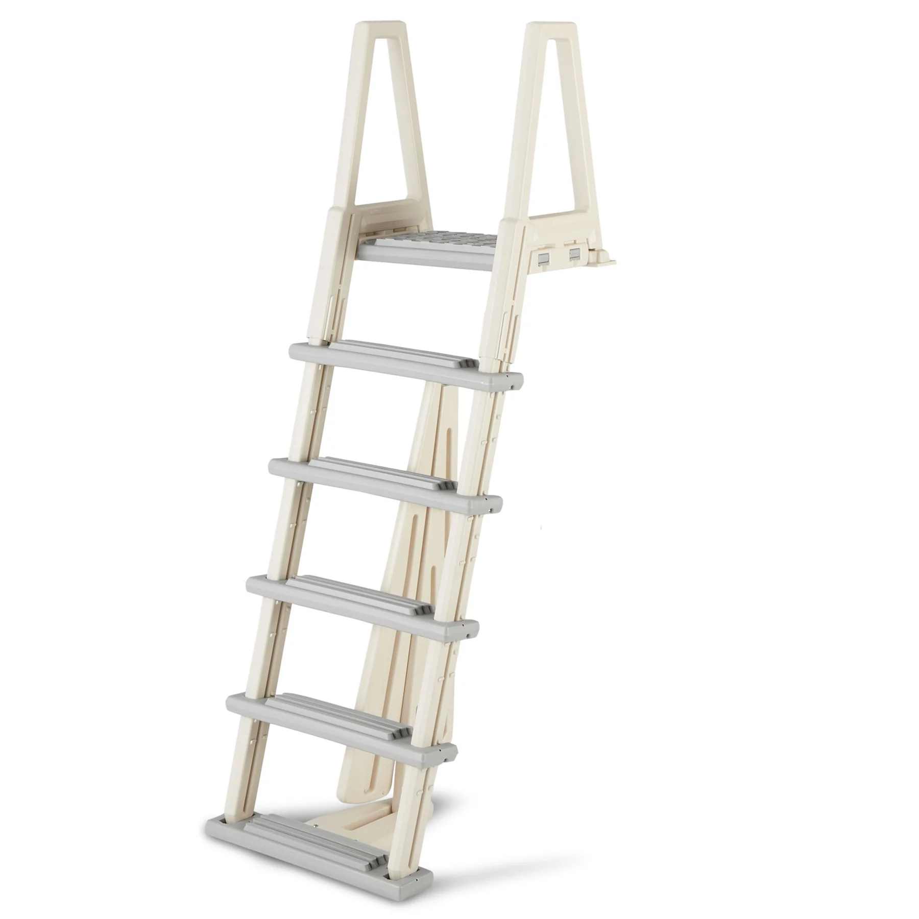 Confer 6000X 46-56 Inch Heavy-Duty Adjustable Above Ground Swimming Pool Ladder