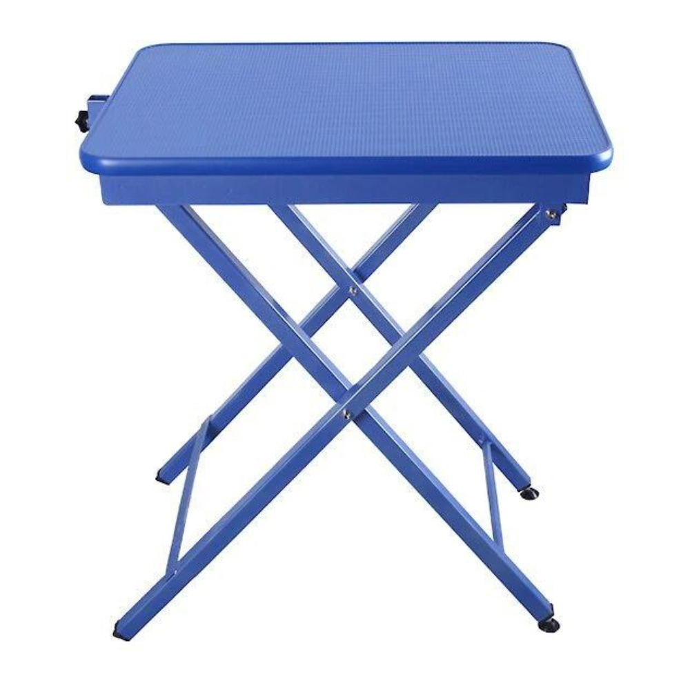 Shernbao FT-820H Folding Dog Grooming Table. Blue