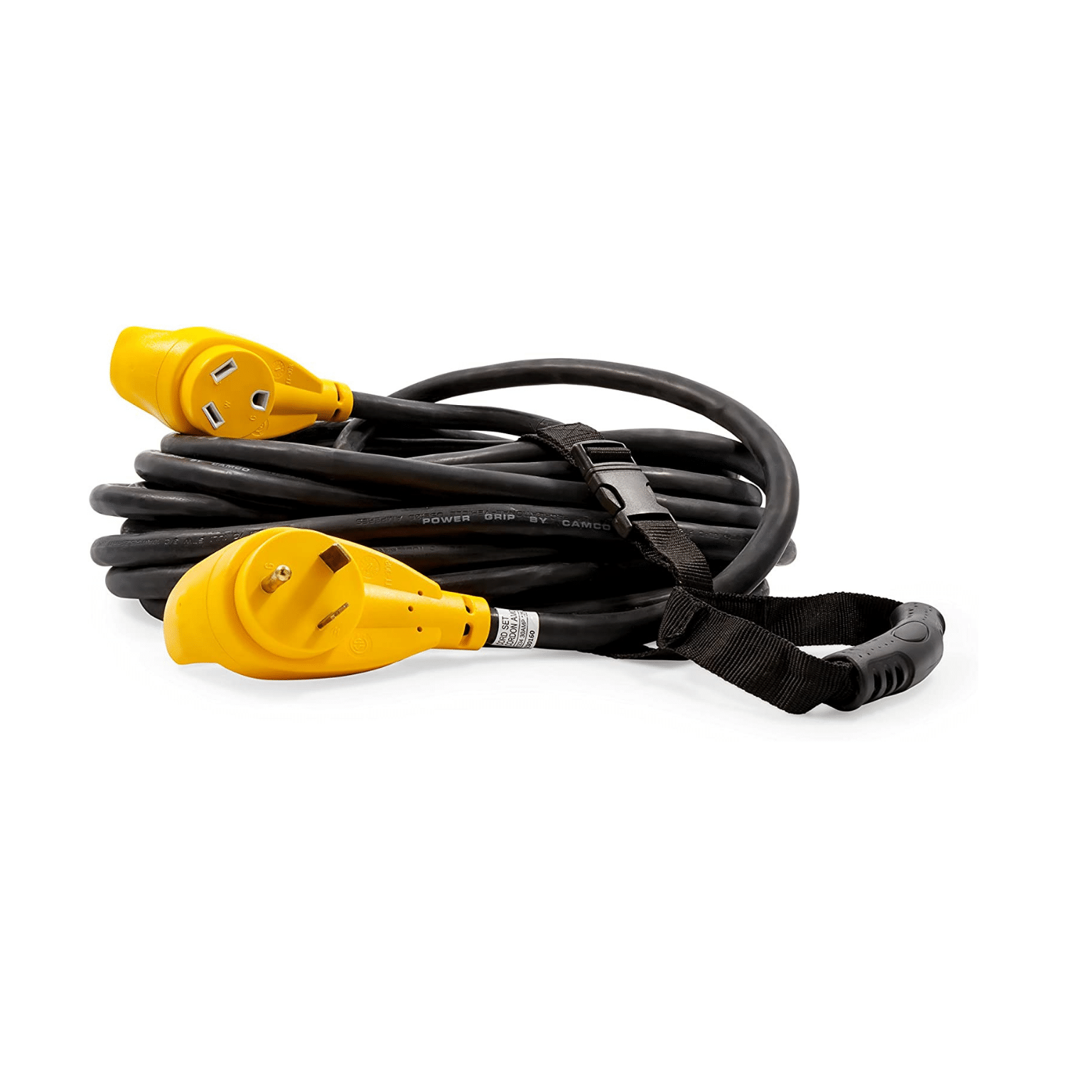 Camco 50-Feet PowerGrip Heavy-Duty Outdoor 30-Amp Extension Cord For RV And Auto