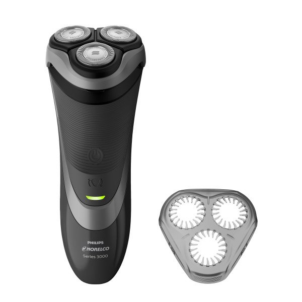 Philips Norelco Electric Shaver 3700 with Stuble Guard. S3560/88