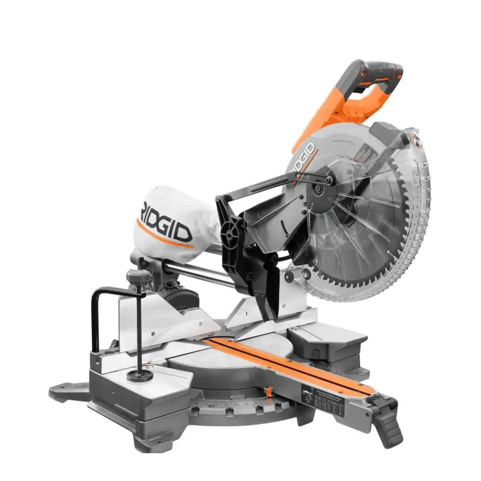 Ridgid 15 Amp Corded 12 in. Dual Bevel Sliding Miter Saw with 70 Deg. Miter Capacity & LED Cut Line Indicator (R4222)