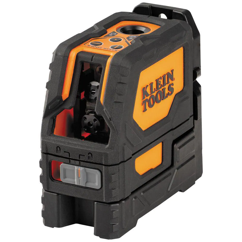 Klein Tools Laser Level. Self-Leveling Red Cross-Line Level and Red Plumb Spot