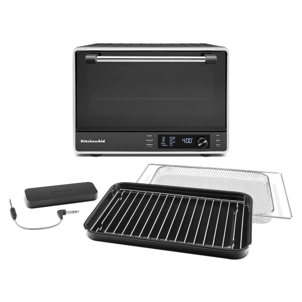 KitchenAid Dual Convection Toaster Oven. Matte Black (KCO224BM)