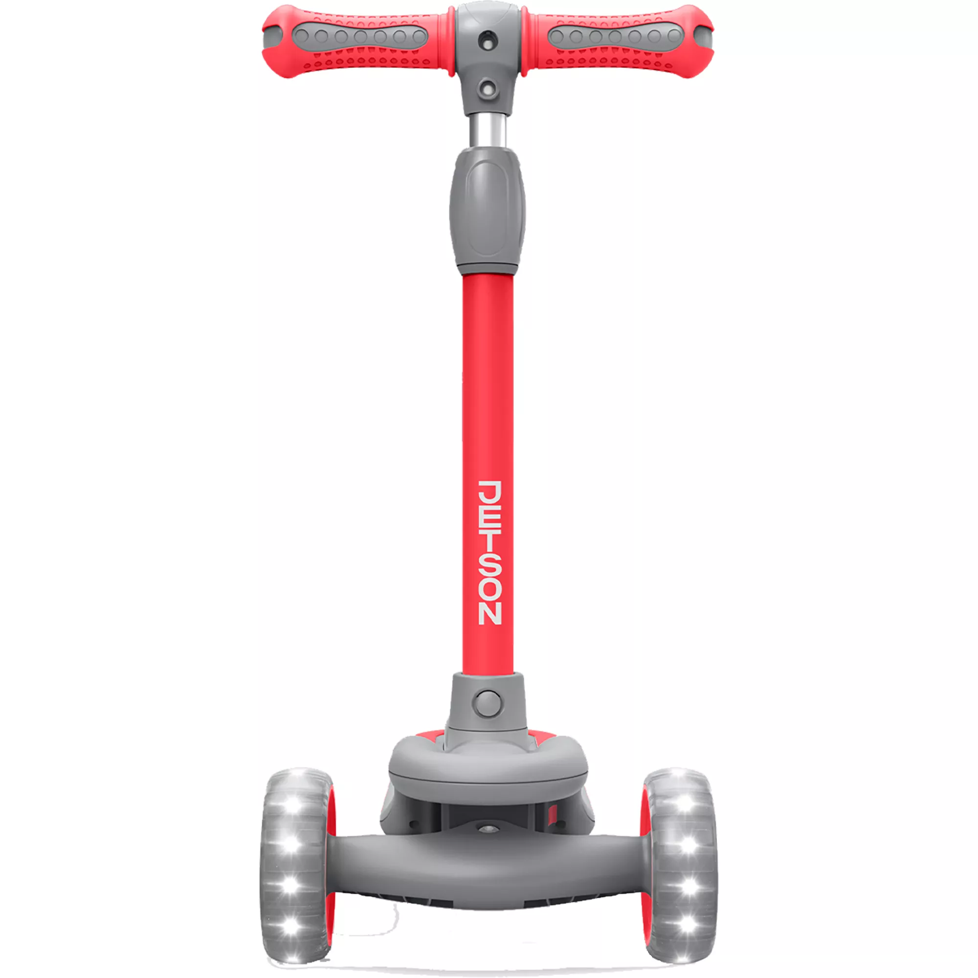 Jetson Gleam Three Wheel Kick Scooter. Red