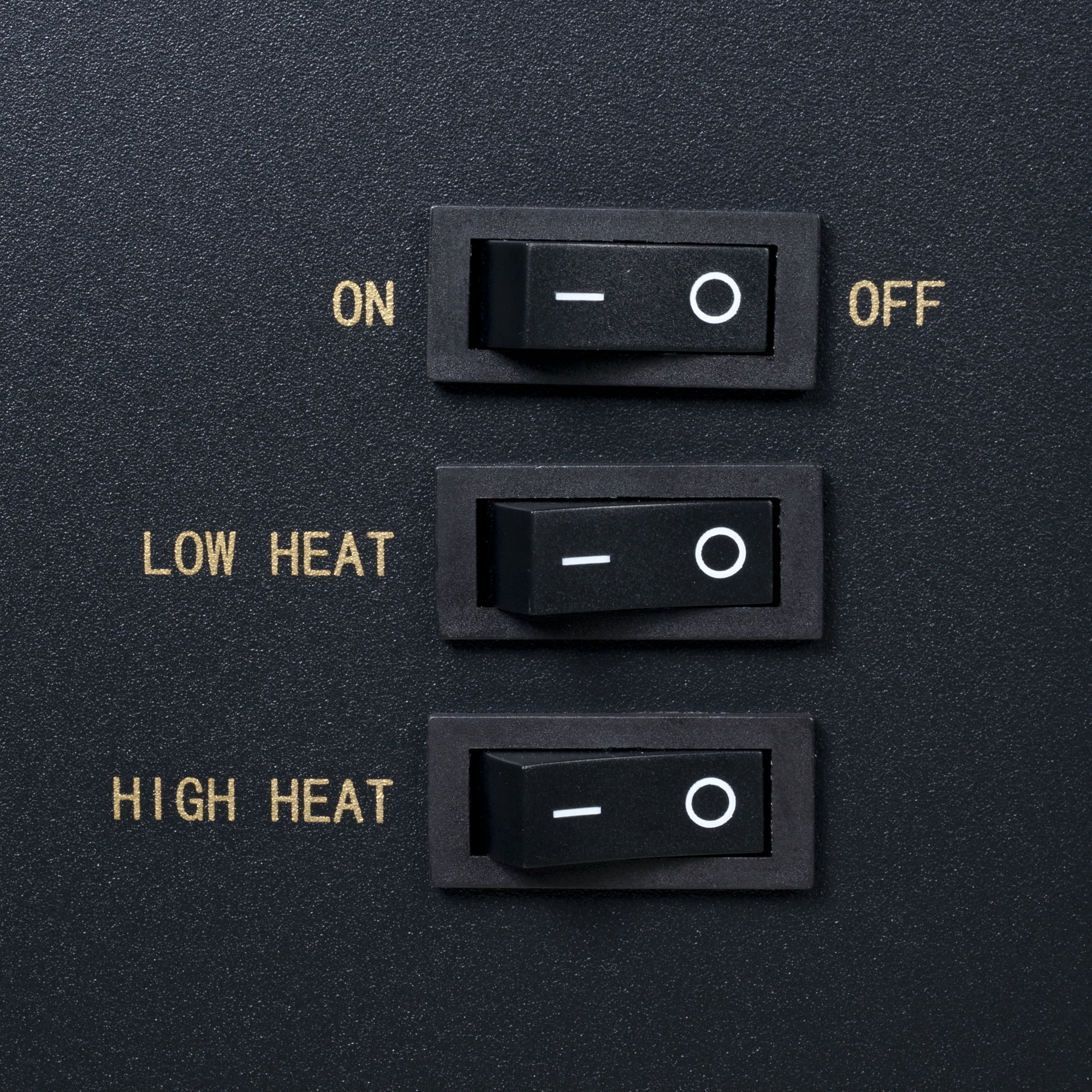 Northwest Freestanding Electric Fireplace Heater. Black