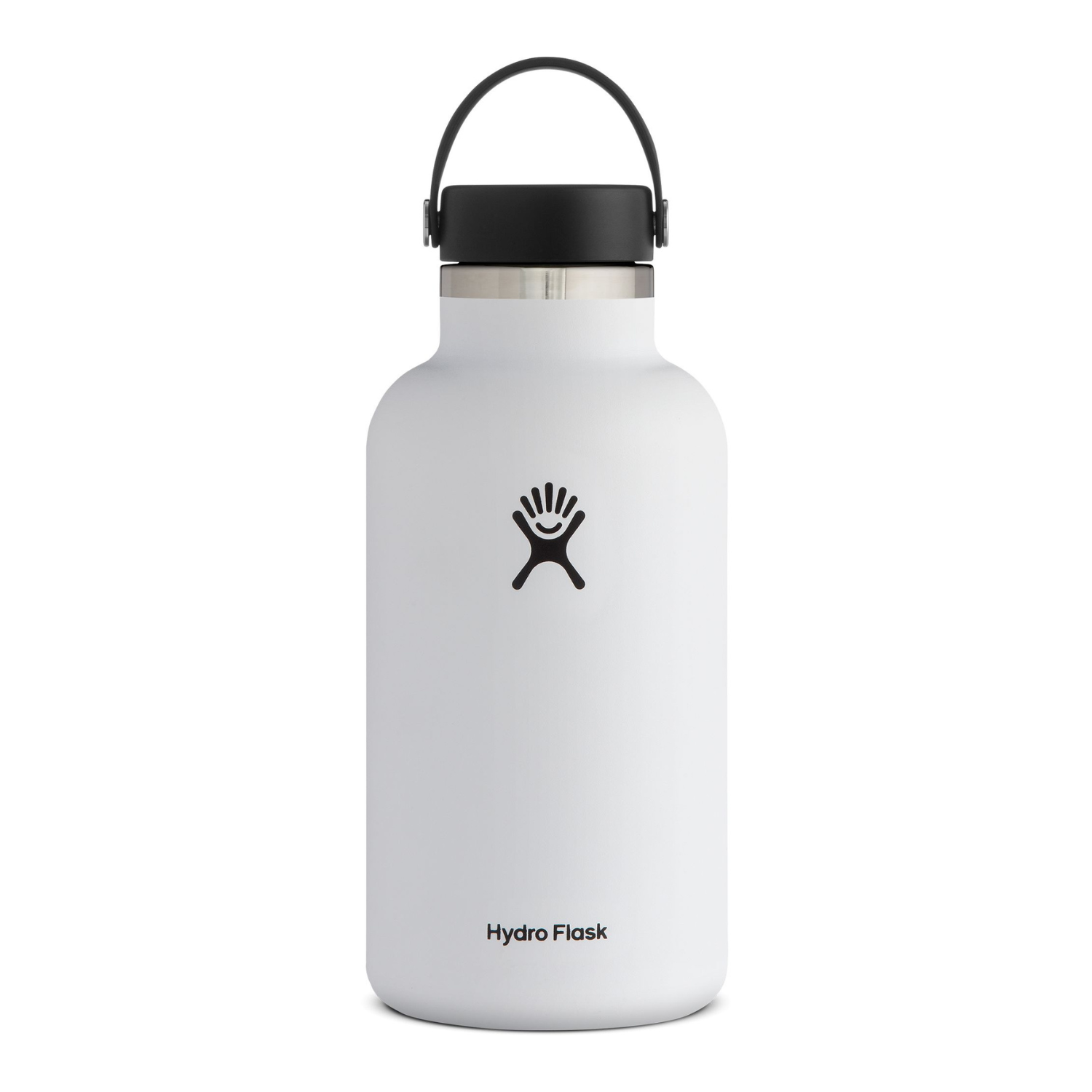 Hydro Flask Wide Mouth 64 oz. Bottle. White